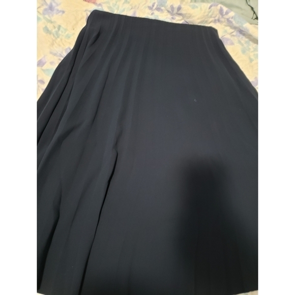 Everlane Navy Pleated skirt - Picture 8 of 10